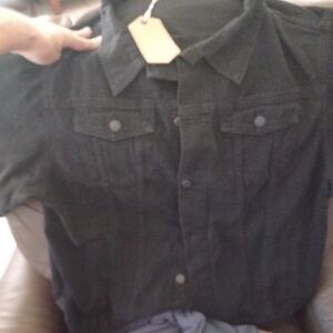 Women's Black Denim Jacket